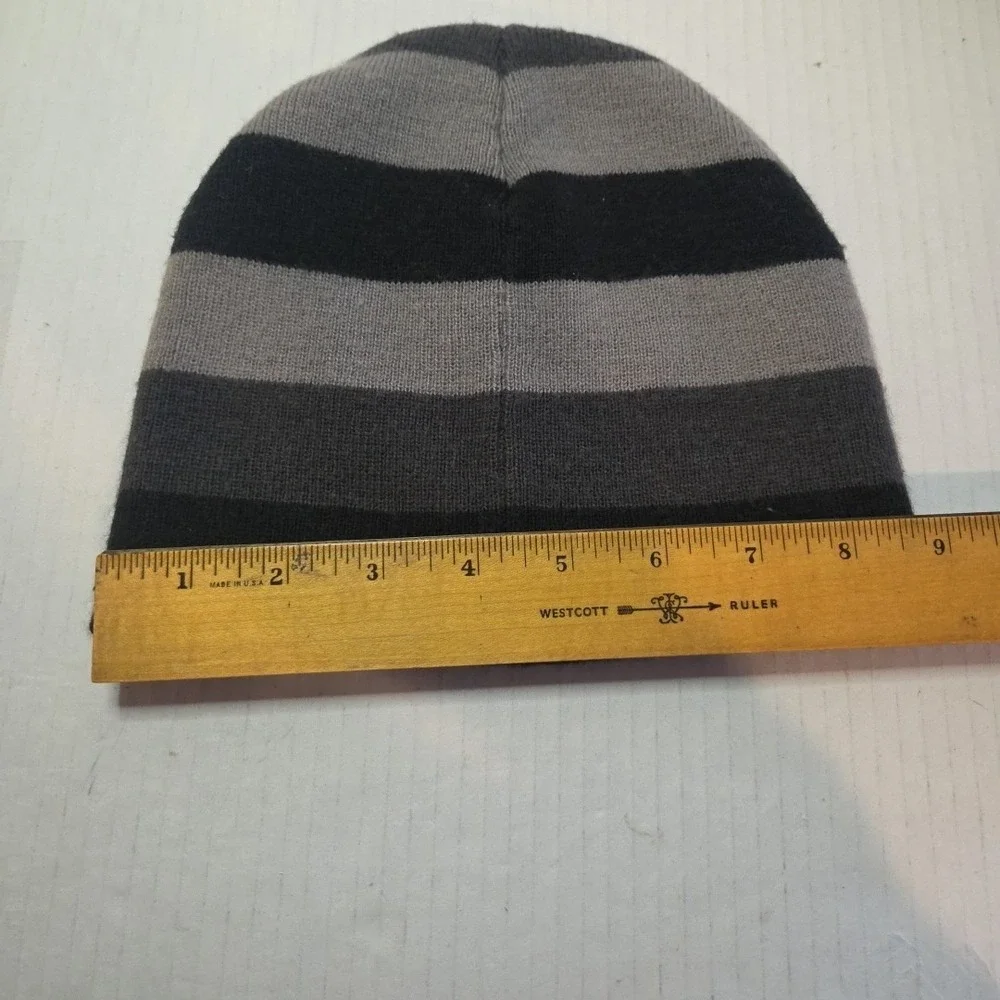 Converse‎ Beanie Chuck Taylor All Star Logo Gray Black Knit Young Hat